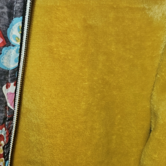 Penelope Mack Butterfly Print Raincoat with Yellow Interior - Picture 6 of 10